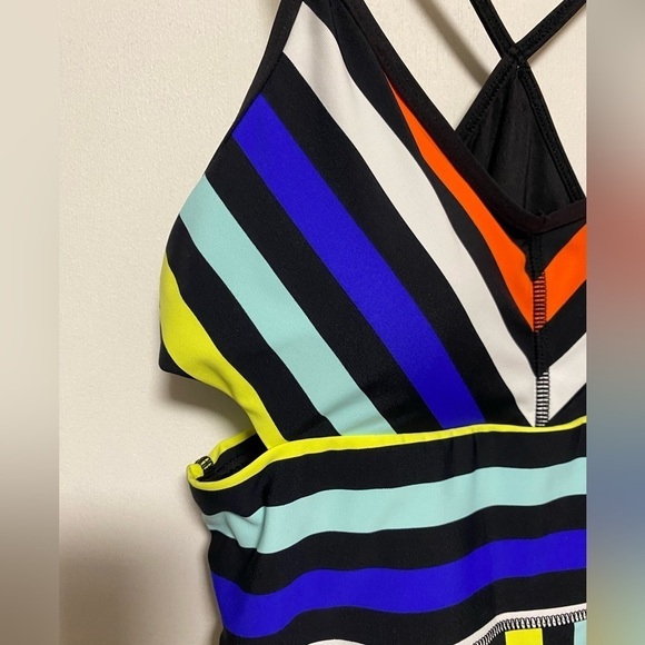 ANNE Cole Locker 2 Piece Tankini Bikini Swimsuit Bathing Suit Size Medium NWT - Picture 3 of 16